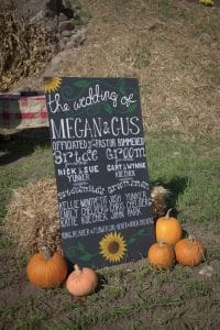 WI-Wedding-SunflowerHill-Country-Chic-Hand-Painted-Sign-Fall