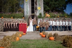 WI-Wedding-SunflowerHill-Country-Chic-Silo-Art-Pumpkins-Fall-Wildflowers