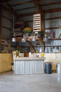 WI-Wedding-SunflowerHill-Handmade-Bar-Rustic-Farm-Chic-Reception